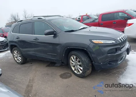 2014 Jeep Cherokee Limited z USA, uszkodzony, nr VIN 1C4PJMDB0EW280683